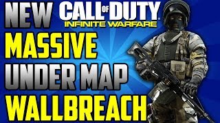 INFINITE WARFARE GLITCHES *NEW* FULLY UNDER THE MAP WALLBREACH ON GROUNDED! (COD IW Glitches)