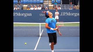 Roger Federer smash practice in slow motion  #RogerFederer #Tennis