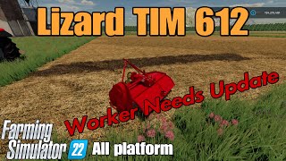 Lizard TIM 612 / FS22 mod for all platforms