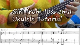 Girl from Ipanema ukulele Tutorial