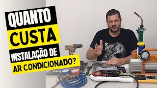 Quanto custa a instalação de ar condicionado?