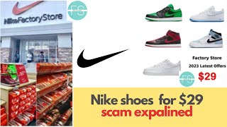 Nike Factory Store Scam Explained | Fake Nike websites