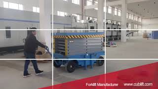 Electric Scissor Lift 2021｜Mobile Electric Scissor Lift ｜Alloy Electric Scissor Lift-CUBLiFT