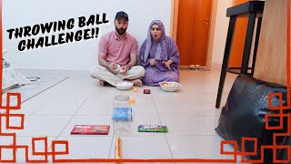 Throwing ball Challenge |Sweets Challenge| Chocolate Challenge| Couple games| Mustafa Kamal #youtube