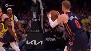 Knicks CLUTCH PLAYS Finish The Pacers 4th QTR GAME 2