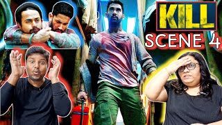 KILL Movie Fight Scene Reaction 4 | KILL movie fight scenes | Raghav Juyal | Lakshya | Tanya | #kill