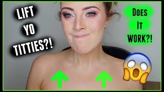 F*CK! BOOB LIFT TAPE?! Does it WORK?! [Laura's Views]