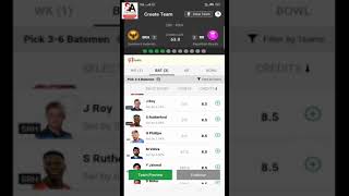 SRH vs RR 40th IPL match ! fantasy team 🎉🔥🎉🔥