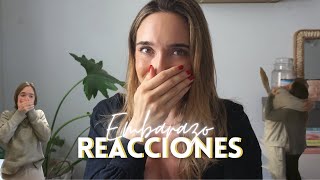 REACCIONES a mi EMBARAZO | Familia, Amigos y MI REACCIÓN al TEST!