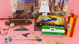 Dıy Harry Potter Kendin Yap Sticker Kalemlik Kitap Ayracı 🌟 #harrypotter #diycrafts #backtoschool