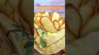 LINGUE DI GATTOMai stato così semplice prepararle #shorts #cucina #ricette #short #short #viral