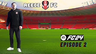 EA FC 24 :CREATE A CLUB 🔴LIVE🔴 REECE FC {EPISODE 2}