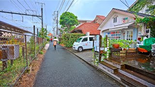 Rainy Day Walk Around Kamakura, Japan • 4K HDR