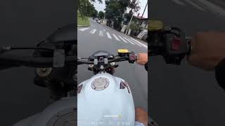 Hornet só o cano causando na rua #shorts #viral