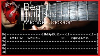 Beat It Guitar Solo Lesson - Michael Jackson