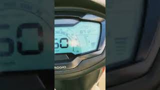 Piaggio Beverly 400 hpe acceleration 0-100 km/h + top speed 161 km/h Malossi 🚀🚀