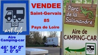 85 aire Camping-car "St-Gervais" Hello!camping-car