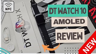 DT WATCH 10 - Smartwatch Com 4GB Memória e TELA AMOLED - Sistema MICRO OS 10 e NFC [REVIEW]