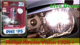 Philips X-treme Vision +130% Bulb - Night Visibility Performance - Road Test