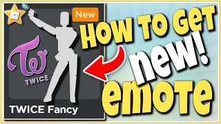 HOW TO GET NEW *TWICE* EMOTES in Roblox