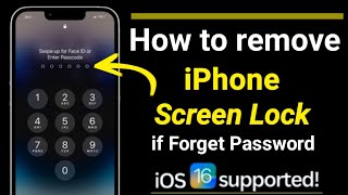 How To Unlock iPhone if Forgot Password in 2024 ( Unlock iPhone Without Password or iTunes ) 2024