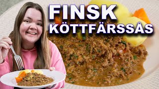 Finsk Köttfärssås: Lättlagat och Gott