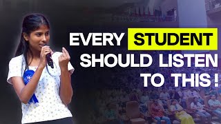 Every Student should listen | Janhavi Panwar | Wonder Girl of India