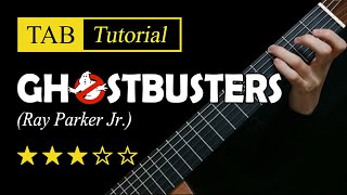 GhostBusters - Fingerstyle Lesson + TAB