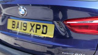 BA19XPD BMW X1  2.0 20I GPF SE SUV 5DR PETROL DCT SDRIVE AUTO SAT NAV BLUETOOTH APPLE CARPLAY DAB