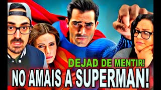 NO AMAIS A SUPERMAN! DEJAD DE MENTIR! BOTELLA DE KANDOR Y YARA WAYNE LLORAN Y APLAYDEN A JAMES GUNN