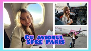 Cum a fost călătoria cu avionul spre Paris 💕✈️ #trave #wizzair #travelvlog #airplane #airport