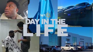 Day In The Life Vlog | Car Shopping, Hair Cut Session + Picking Out an Outfit