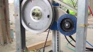 Concrete Cuts using Diamond Wire