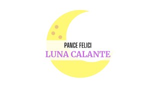 Luna calante - sequenza per la gravidanza