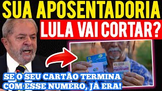 POR ESSA NINGUÉM ESPERAVA | Lula mandou | Os aposentados VÃO PERDER O DIREITO AO BENEFÍCIO ?