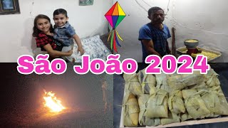 Nosso São João 2024/Meu pai fez muita pamonha/Tudo simples e muita diversão