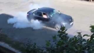 bmw 530i burnout