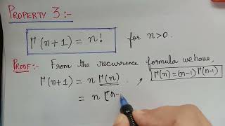 beta and gamma function|| lecture 2||property 2 and 3