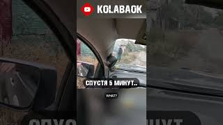 Неожиданная встреча в ЧАСОВ ЯРУ #kolabaok #l200 #часовяр #эвакуация