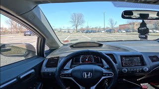 K20Z3 CIVIC Si POV DRIVE VTEC + HARD PULLS#civicsi #youtube #honda #fbo #gopro