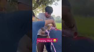 Happy Holi 😜😂 #shorts #viralvlogs #happyholi #holi #funny