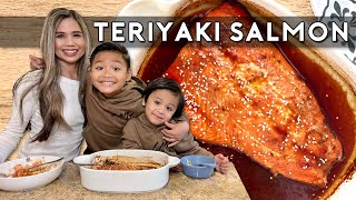 TERIYAKI SALMON | Salmon With Easy Homemade Teriyaki Sauce