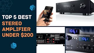 Best Stereo Amplifier Under $200 Of 2024 [Updated]