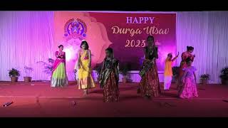 HAPPY DURGA UTSAV 2023 Dance By Rockers group (V.V NAGAR TOWNSHIP JSW TORANGALLU)