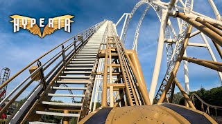 Hyperia [4K] Front Seat POV - UK's Tallest & Fastest Coaster - Thorpe Park