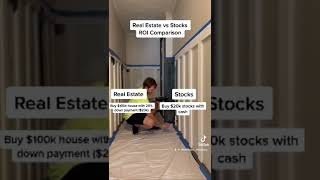 Real Estate vs Stocks ROI Comparison 📊