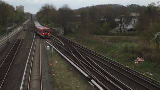 S-Bahn Hamburg: Einfahrt einer BR 474 in Neugraben