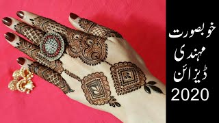 simple mehndi design || new mehndi design 2020 || holi mehndi design 2020