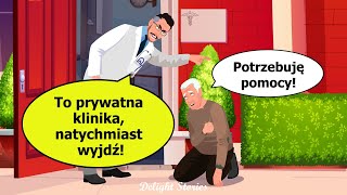 Leżący na asfalcie ledwo oddychający starzec okazał się duchem z dzieciństwa miejscowego lekarza