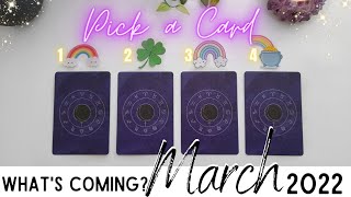 🍀🌈 MARCH 2022 🌈🍀 Messages and Predictions PICK A CARD TAROT READING